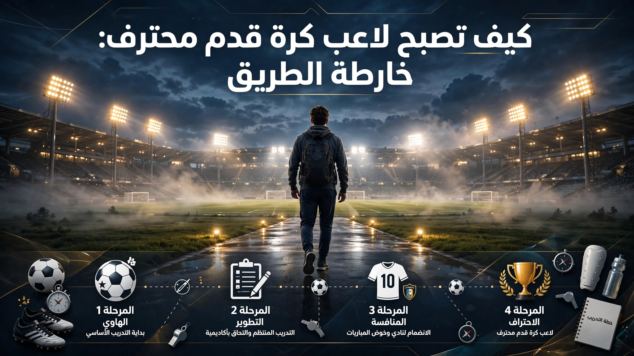 كيف تصبح لاعب كرة قدم محترف: خارطة الطريق