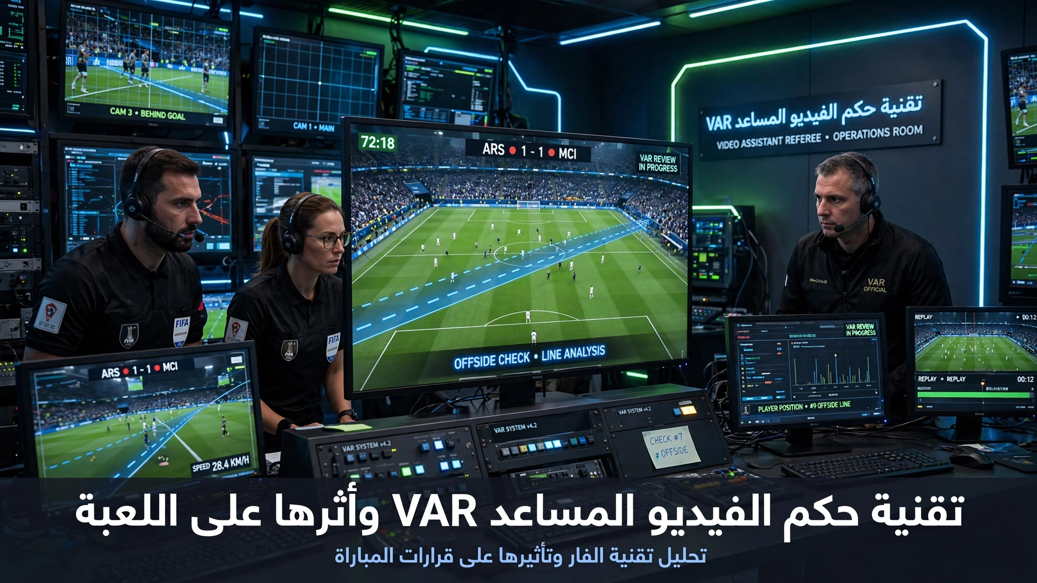 تقنية حكم الفيديو المساعد (VAR) وأثرها على اللعبة