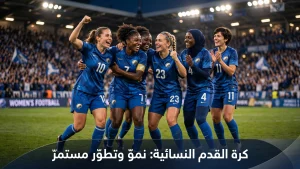 كرة القدم النسائية: نموّ وتطوّر مستمرّ