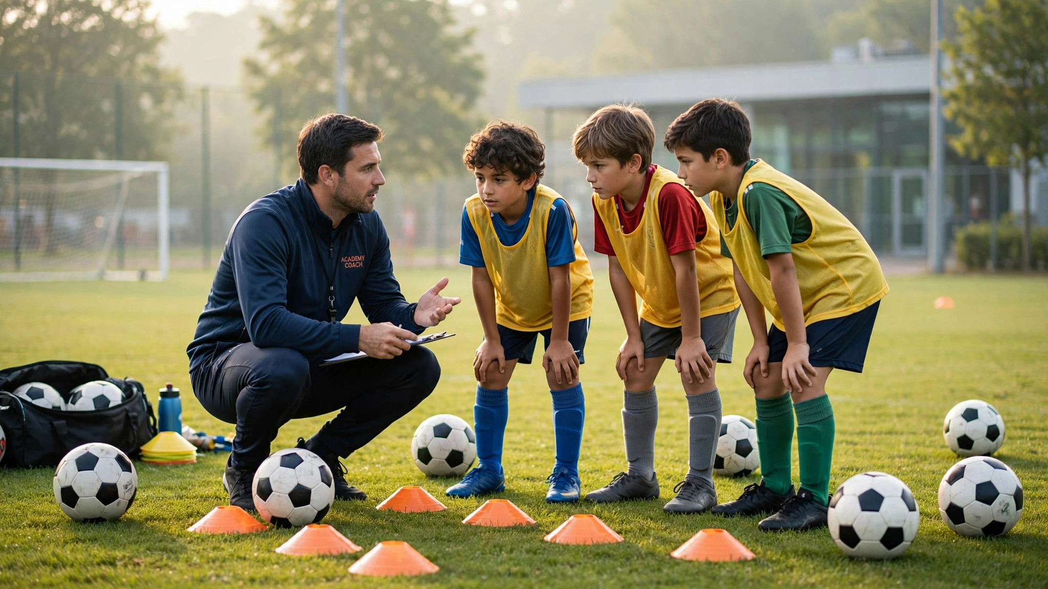 أكاديميات كرة القدم وتطوير الناشئين
